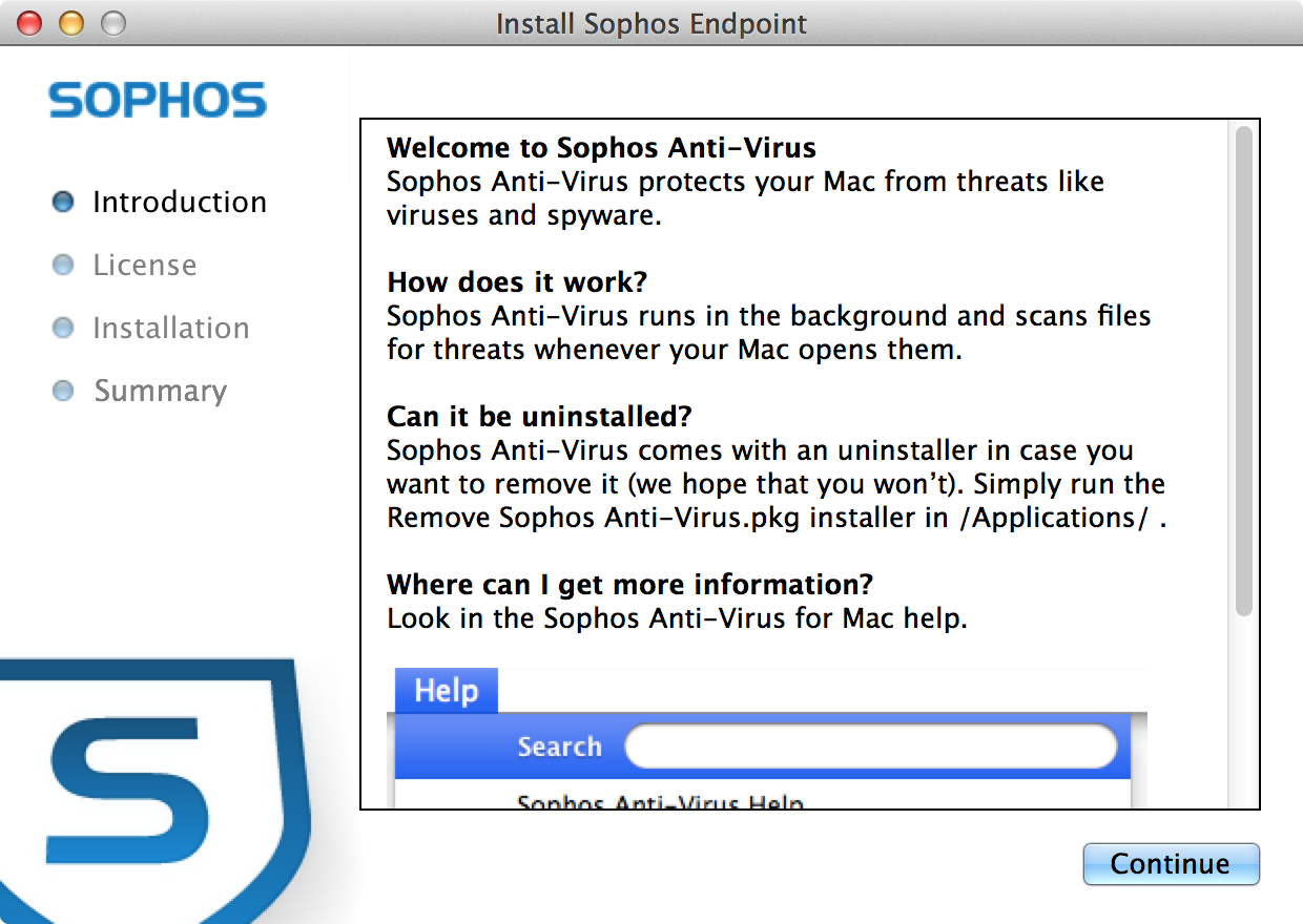 How To Install Sophos Av For Mac